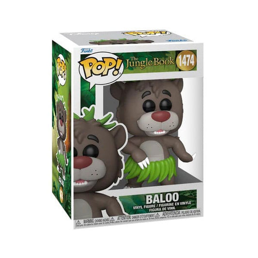 The Jungle Book POP! Disney Vinyl Figure Baloo 9 cm 0889698807876