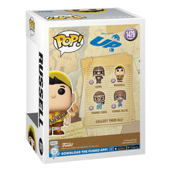 Up! 2 POP! Movies Vinyl Figure Russell 9 cm 0889698808378