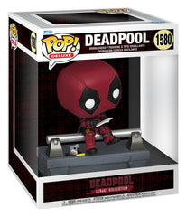 Marvel POP! Deluxe Vinyl Figure Deadpool on Bridge 9 cm 0889698808484