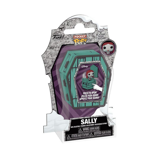 The Nightmare Before Christmas Coffin Pocket POP! Vinyl Figure Sally Sewing 6 cm 0889698808842