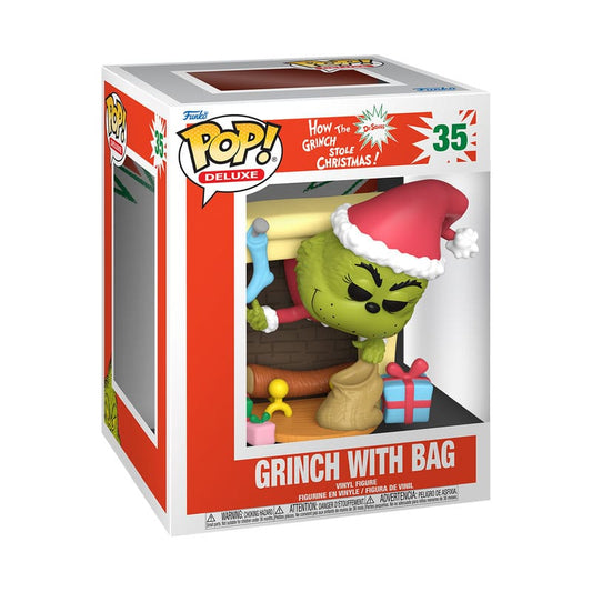 The Grinch POP! Deluxe Vinyl Figure Grinch w/Bag 9 cm 0889698809726