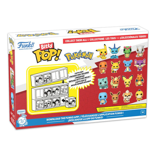 Pokémon Bitty POP! Vinyl Figure 4-Pack Series 4 2 cm 0889698811354