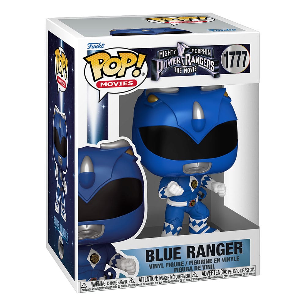 Mighty Morphin Power Rangers: The Movie POP! Movies Vinyl Figures Blue Ranger 9 cm 0889698811941