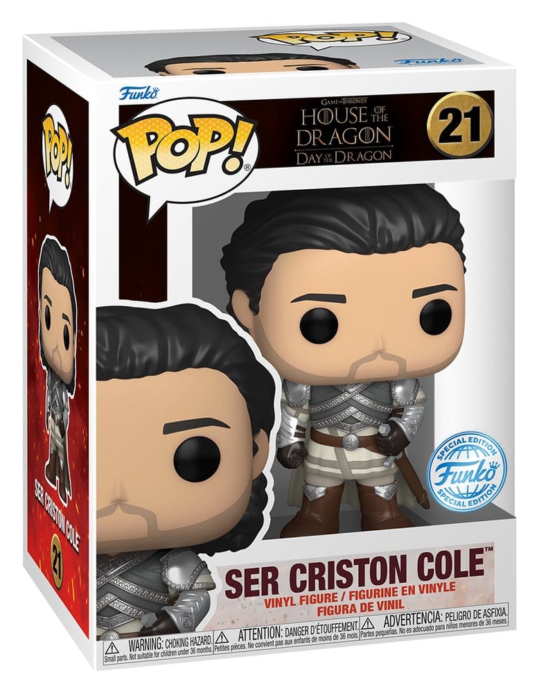 House of the Dragon POP! Vinyl Figure Ser Criston Cole Exclusive Edition 9 cm 0889698816670