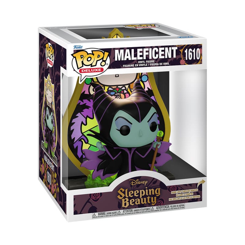 Disney POP! Deluxe Vinyl Figure Maleficent (Glass) 9 cm 0889698816786