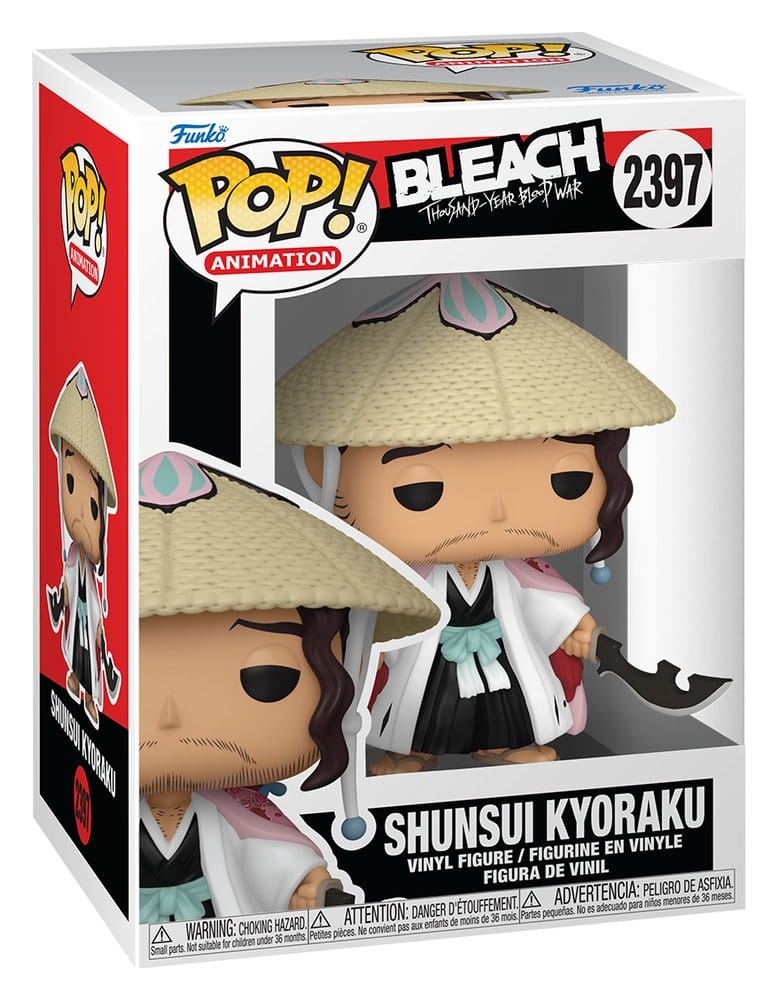 Bleach POP! Animation Vinyl Figure Shunsui 9 cm 0889698820233
