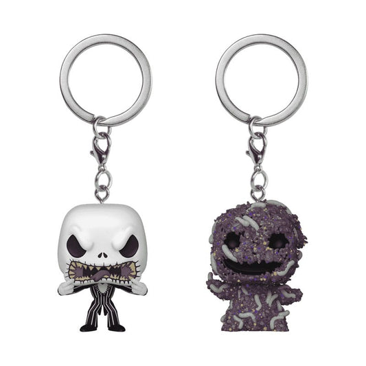 Nightmare Before Christmas POP! Vinyl Keychain 2-Pack Jack/Oogie 4 cm 0889698824026