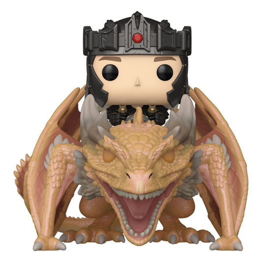 House of the Dragon POP! Rides Vinyl Figure Aegon Targaryen w/ Sunfyre 14 cm 0889698834605