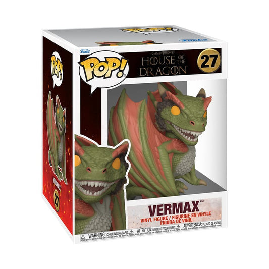 House of the Dragon Oversized POP! Vinyl Figure Vermax 15 cm 0889698834612