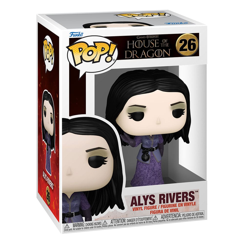 House of the Dragon POP! TV Vinyl Figure Alys Rivers 9 cm  0889698834636