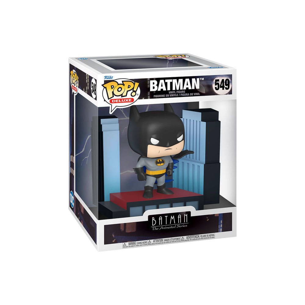 Batman The Animated Series POP! Deluxe Vinyl Figure Batman on Rooftop 9 cm 0889698835176