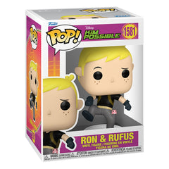 Kim Possible POP! Vinyl Figure Ron w/Rufus 9 cm 0889698835251