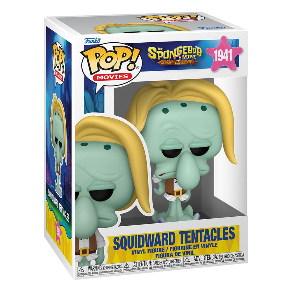SpongeBob SquarePants POP! Vinyl Figure Squidward Tentacles (Pirate) 9 cm 0889698835923