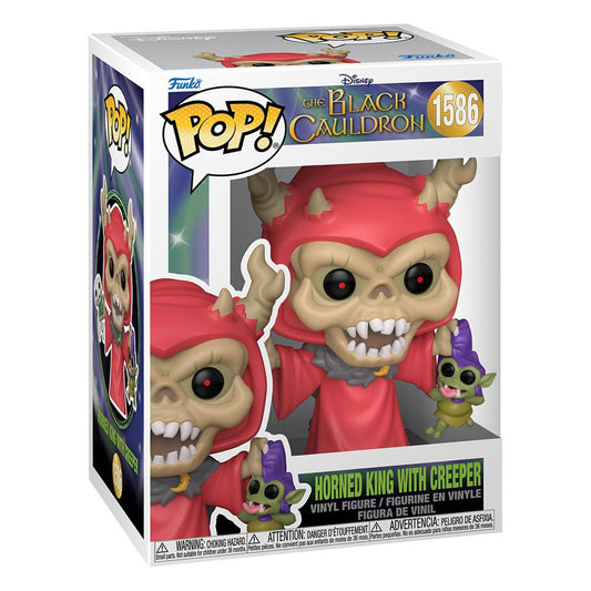The Black Cauldron POP! Disney Vinyl Figure Horned King w/Creeper 9 cm 0889698835961