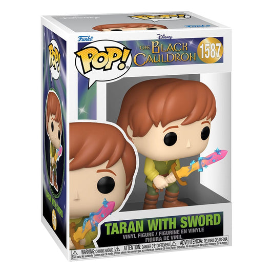 The Black Cauldron POP! Disney Vinyl Figure Taran w/Sword 9 cm 0889698835978