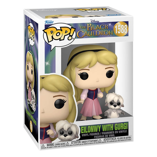 The Black Cauldron POP! Disney Vinyl Figure Eilonwy w/Gurgi 9 cm 0889698835985