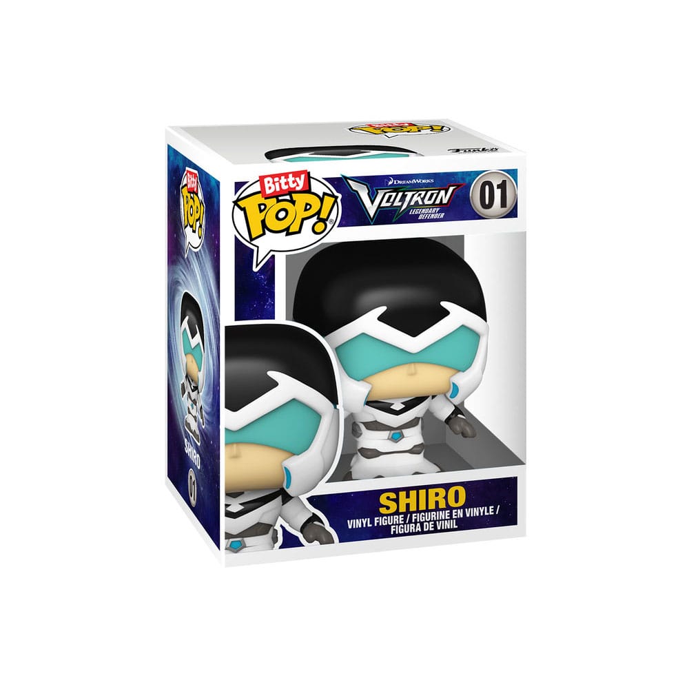 Voltron Bitty POP! Bots Figure Voltron with Shiro 2,5 cm 0889698836425