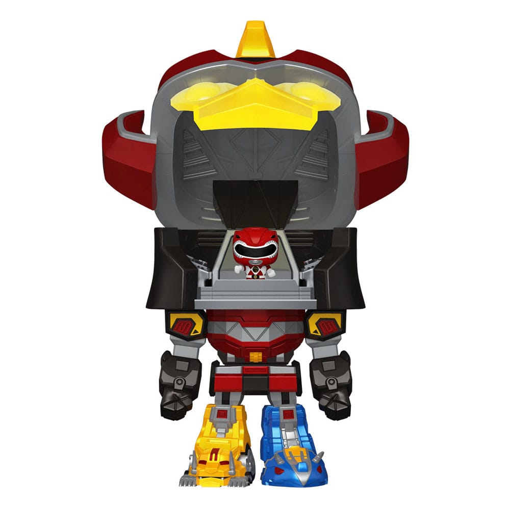 Mighty Morphin Power Rangers Bitty POP! Bots Figure 4-Pack Megazord with Red Ranger2,5 cm 0889698836449