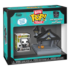 Nightmare before Christmas Bitty POP! Town Vinyl Figure Jack at Home 0889698836838