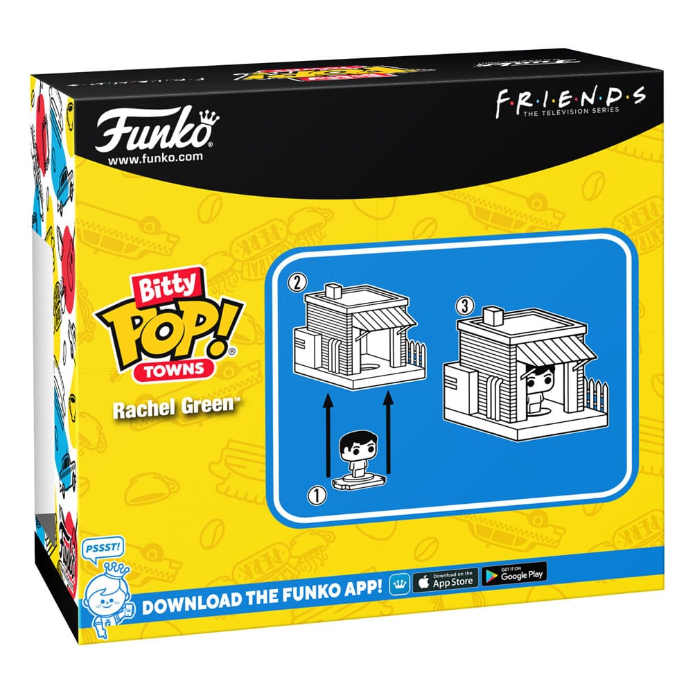 Friends Bitty POP! Town Vinyl Figure Rachel at Central Perks 2,5 cm  0889698836890