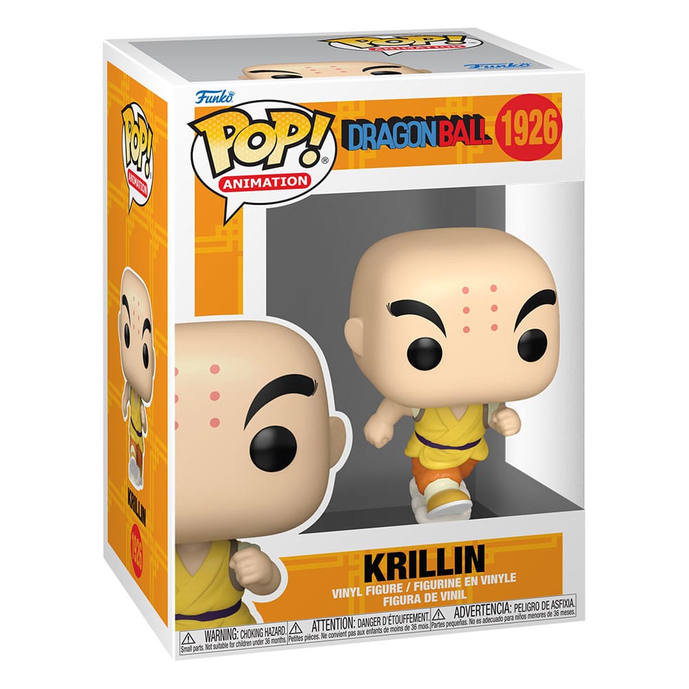 Dragon Ball POP! Animation Vinyl Figure Krillin 9 cm 0889698837132