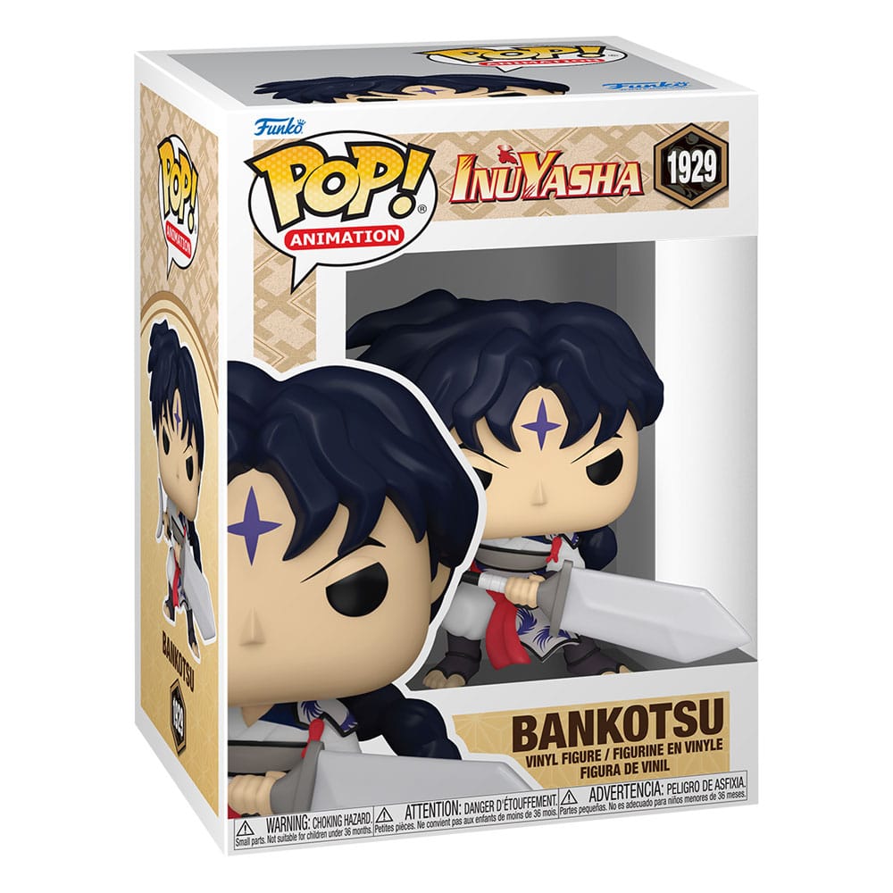 Inuyasha POP! Animation Vinyl Figure Bankotsu 9 cm 0889698837163