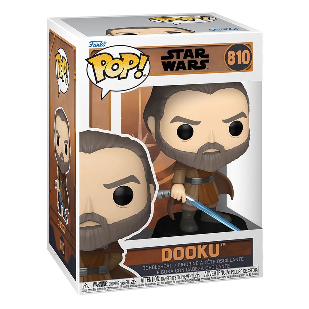 Star Wars POP! Vinyl Bobblehead Figure Dooku 9 cm 0889698837828