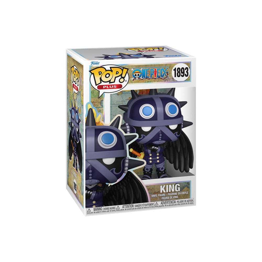 One Piece POP! Plus Animation Vinyl Figure King 9 cm 0889698838085