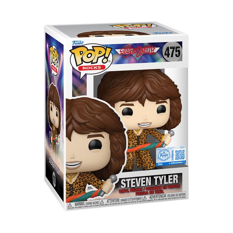 Aerosmith POP! Rocks Vinyl Figure Steven Tyler (Leopard Outfit) Exclusive Edition 9 cm 0889698838221
