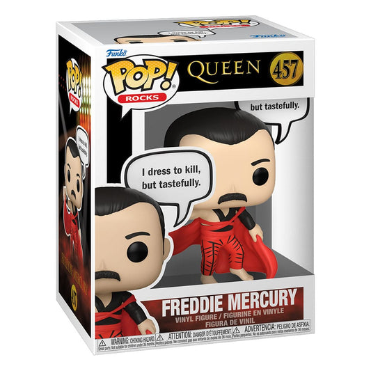 Queen POP! Rocks Vinyl Figur Freddie Mercury (I Dress to Kill) 9 cm 0889698838320