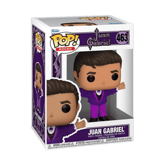 Juan Gabriel POP! Rocks Vinyl Figure Purple Outfit 9 cm 0889698838399