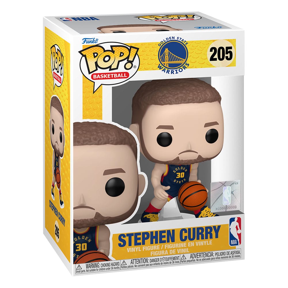 NBA Legends POP! Sports Vinyl Figure Warriors- Stephen Curry(CE 24) 9 cm 0889698838481