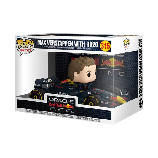 Formula 1 POP! Rides Super Deluxe Vinyl Figure RB- Verstappen w/RB20 15 cm 0889698839211