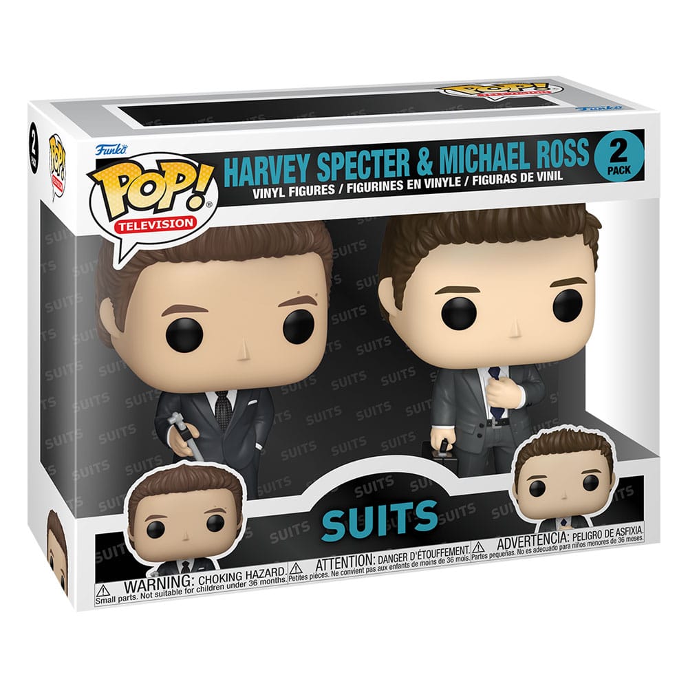 Suits POP! Vinyl Figures 2-Pack Harvey&Michael 9 cm 0889698839686