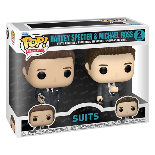 Suits POP! Vinyl Figures 2-Pack Harvey&Michael 9 cm 0889698839686