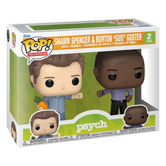 Psych POP! Vinyl Figures 2-Pack Shawn&Gus 9 cm 0889698839723