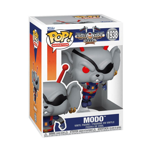 Biker Mice From Mars Pop! Animation Vinyl Figure Modo 9 cm 0889698839976