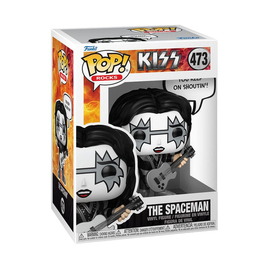 KISS POP! Sayings Vinyl Figure The Spaceman(R&R All Night) 9 cm  0889698841252