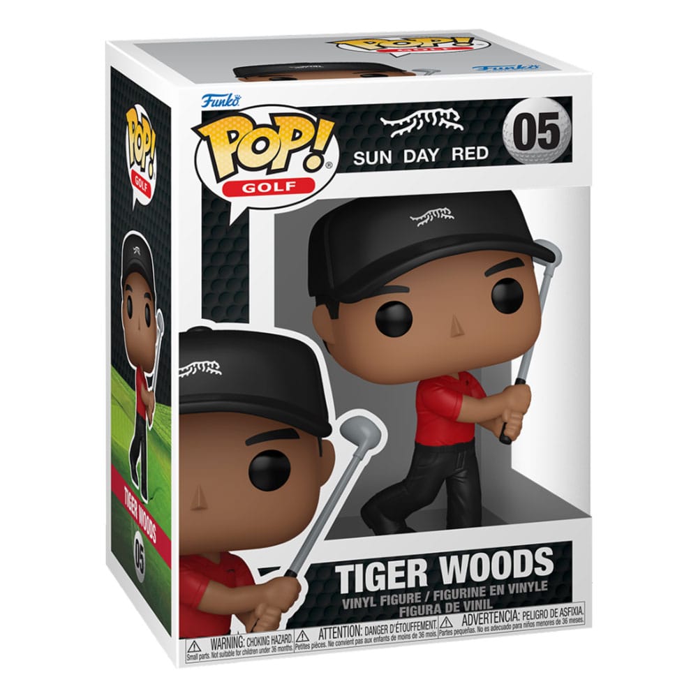 Tiger Woods POP! Golf Vinyl Figure Tiger Woods(swing) 9 cm 0889698841429