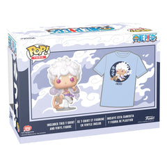 One Piece POP! & Tee Box Luffy Fifth Gear Size S 0889698842785