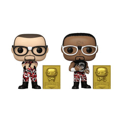 WWE POP! & Buddy! Vinyl Figure 2-Pack The Dudley Boyz: Bubba Ray & D-Von (2018 Hall of Fame) Exclusive 9 cm 0889698844550