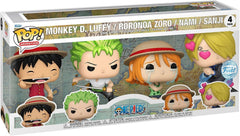 One Piece POP! Animation Vinyl Figure 4-Pack Refresh 4PK(EMEA) 9 cm 0889698844727