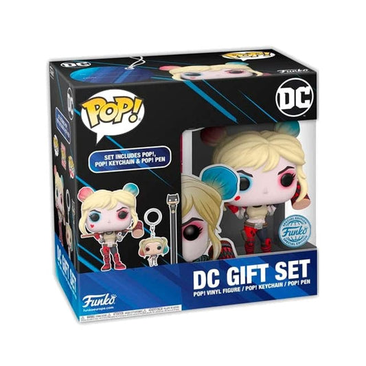 DC POP! Gift Set Harley Quinn 2024 Exclusive 0889698845120