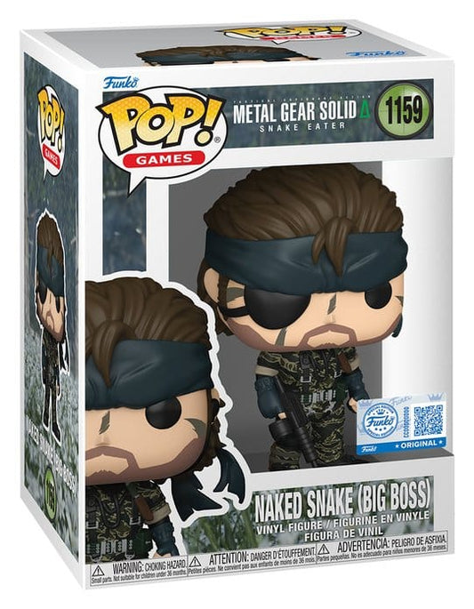 Metal Gear POP! Games Vinyl Figure Metal Gear Solid 3- Big Boss heo exclusive 9 cm 0889698848503