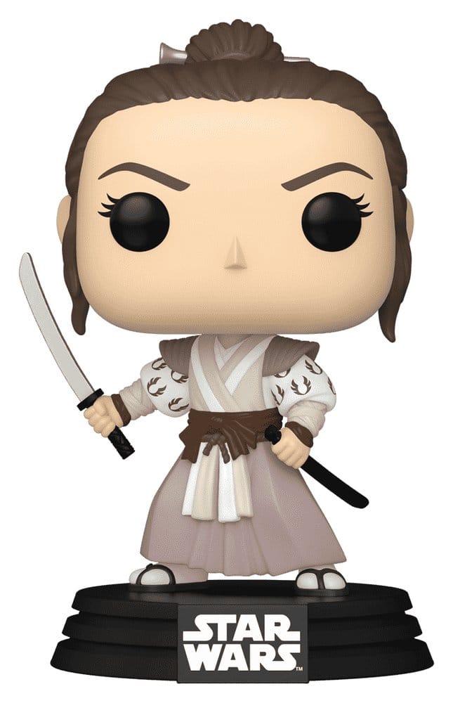 Star Wars POP! Vinyl Bobblehead Figure Rey Skywalker (Impressions) Exclusive 9 cm 0889698851909