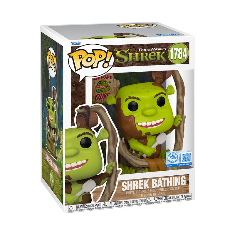 Shrek POP! Premium Vinyl Figure Shrek Bathing *Exclusive Version* 9 cm 0889698852470
