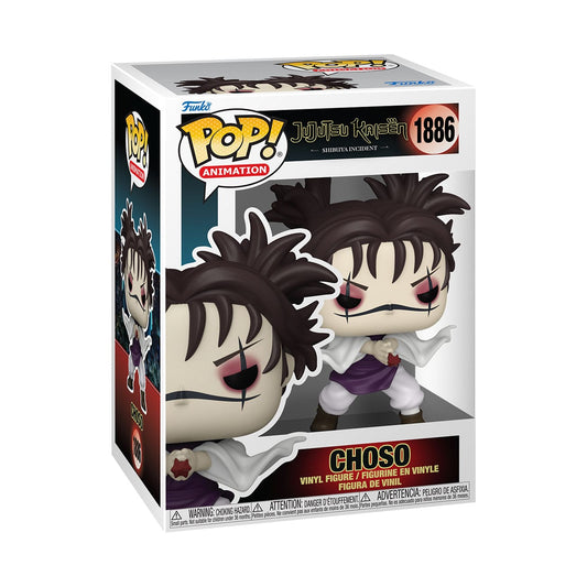 Jujutsu Kaisen POP! Animation Vinyl Figures Choso 9 cm 0889698853217