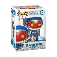 The Fantastic Four: First Steps POP! Vinyl Figure Human Torch (Astronaut) 9 cm 0889698853583