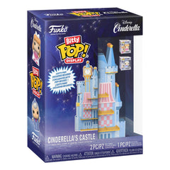 Disney Bitty POP! Display with 2 Vinyl Figures Cinderella's Castle 0889698855112