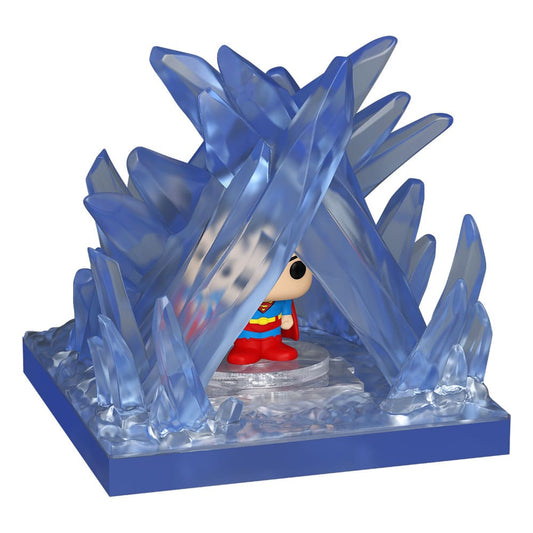 DC Comics Bitty POP! Towns Vinyl Figure Superman and the Fortress of Solitude 0889698855143